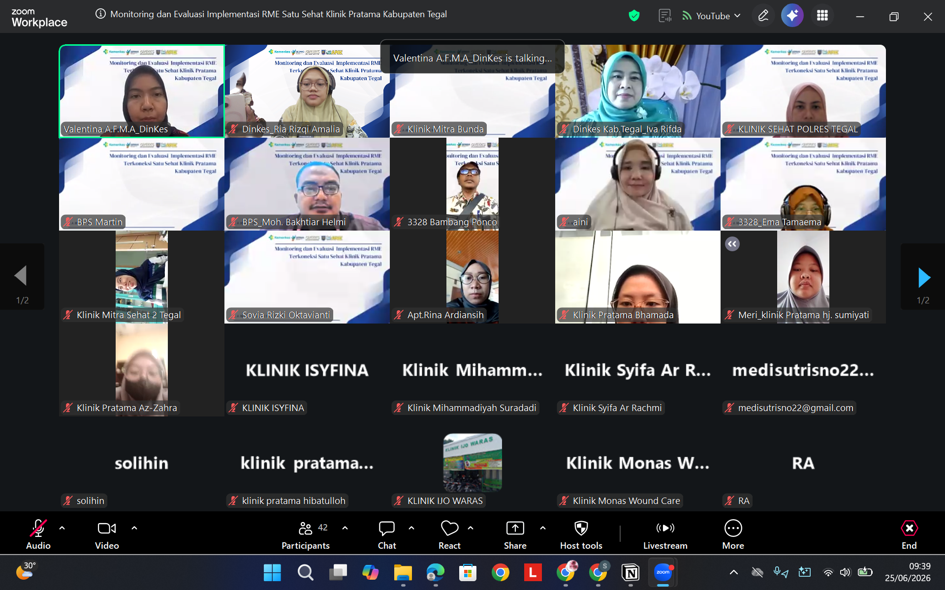Monev RME Satu Sehat dan Ngibar SE 2026